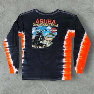 1998 Harley Davidson Tie Dye Long Sleeve